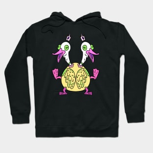 A Cavalcade of Duck (version 2) Hoodie